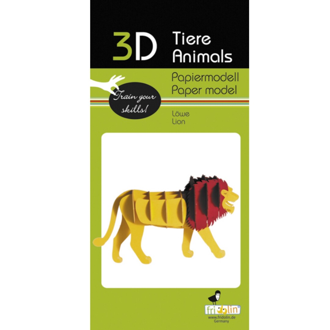 fridolin 3D bouwpakket leeuw | 7211620 | 1