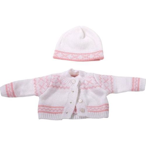 götz poppenvestje met muts noorwegen roze - s | 3402513 | 0