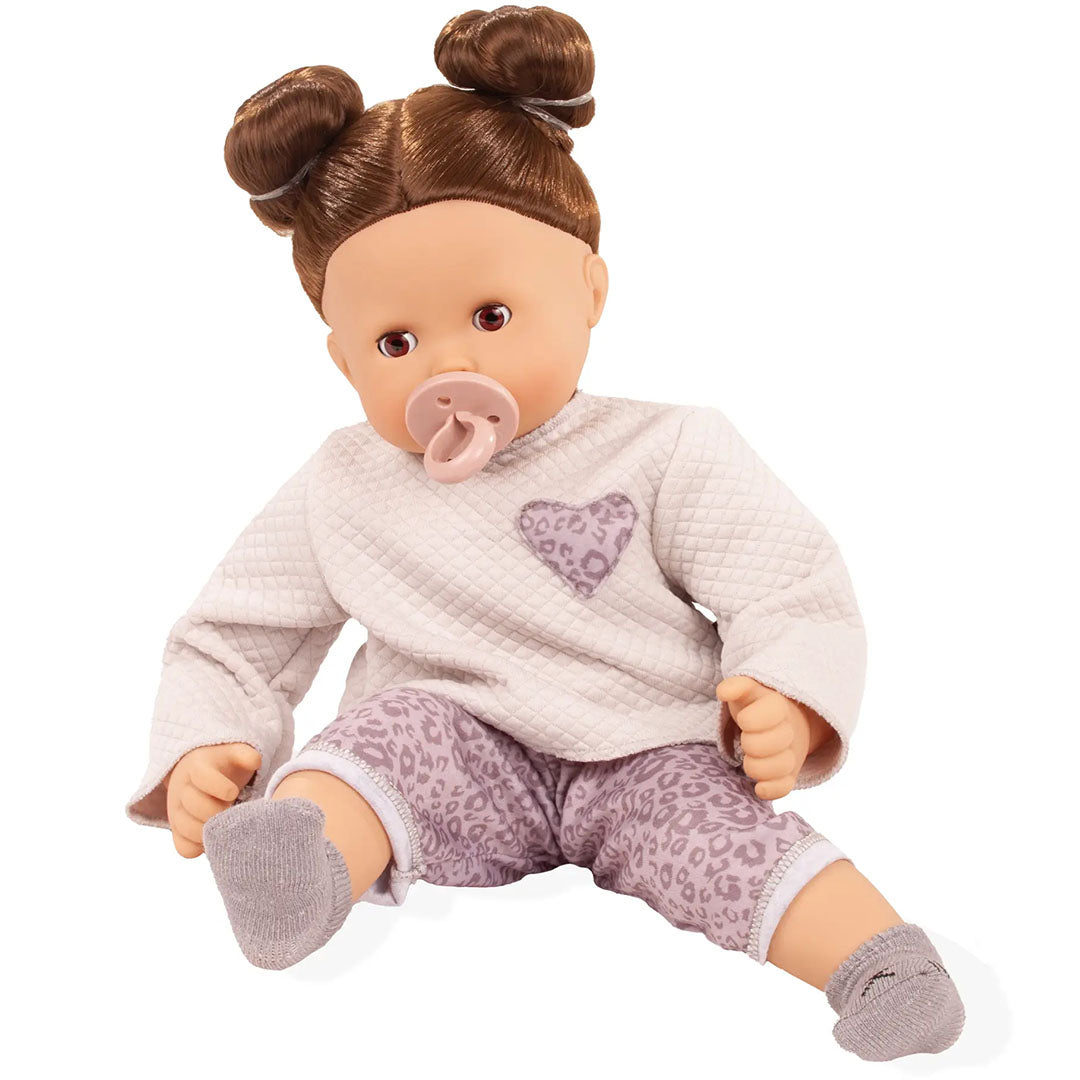 götz babypop maxy muffin met haar - grey cats - m | 2527122 | 4