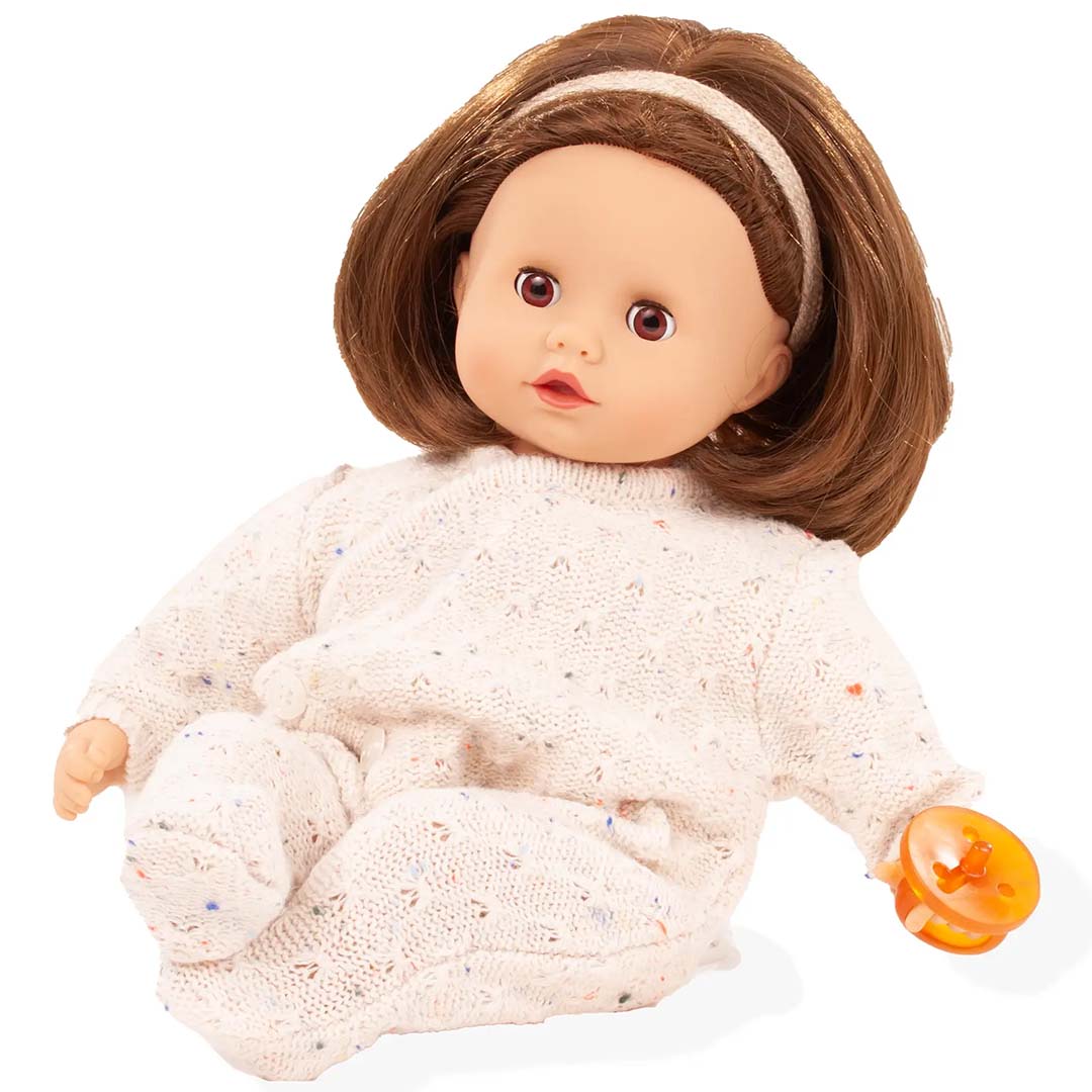 götz babypop muffin met haar - cozy knits - s | 2520965 | 1