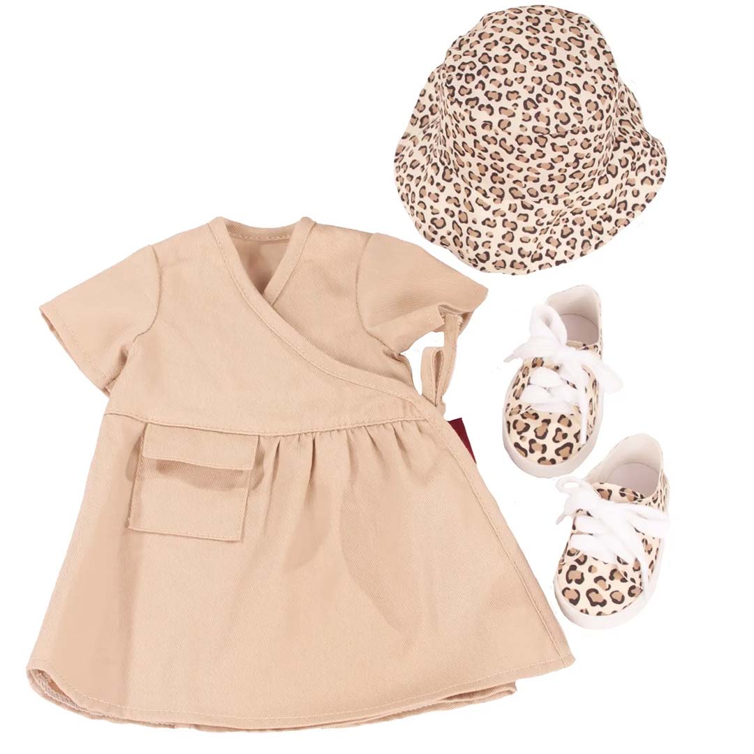 götz poppenkleding set - so tiger - xl | 3403612 |  2