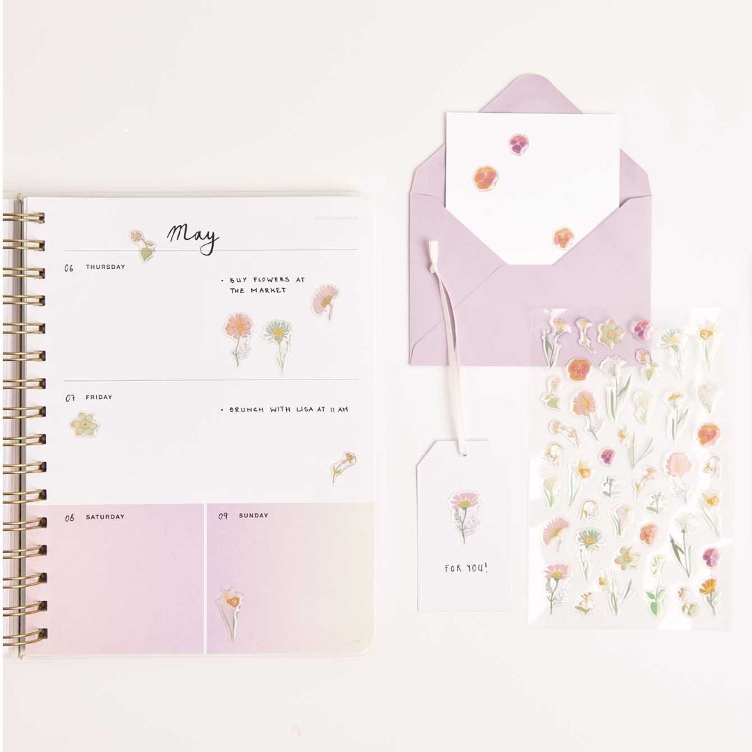 gelstickers futschikato bloemen - 41st | 300837 | 1