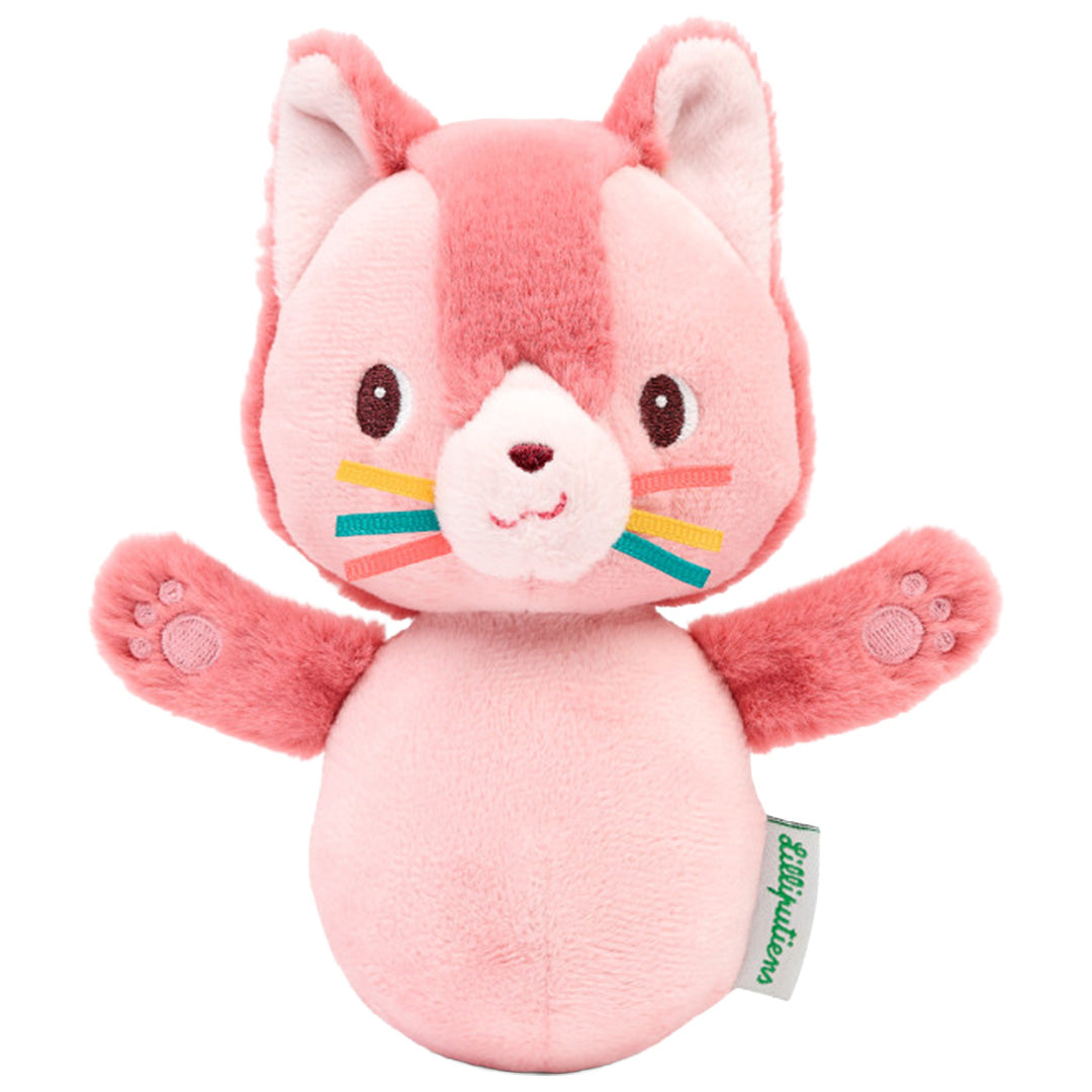 lilliputiens muzieknuffel tuimelaar - jeanne de kat - 18,5 cm | LIPU83672 | 1