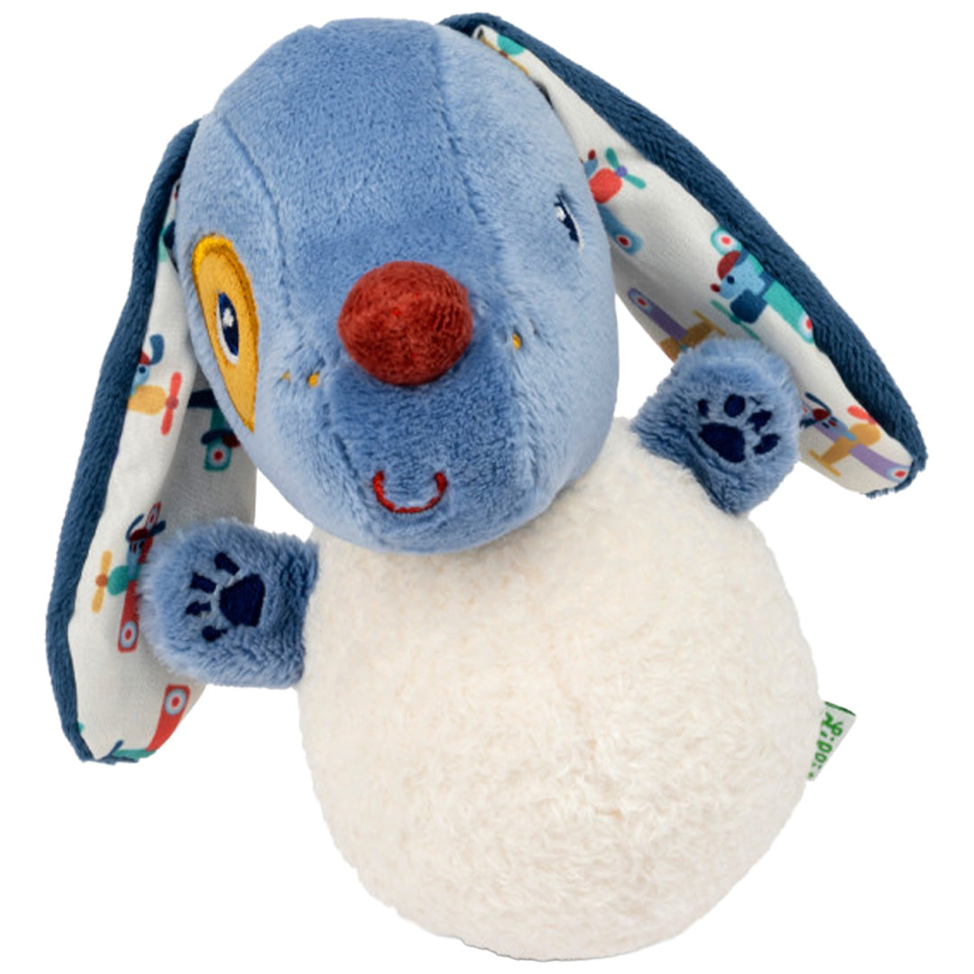 lilliputiens muzieknuffel tuimelaar - jules de hond - 19,5 cm | LIPU83671 | 4