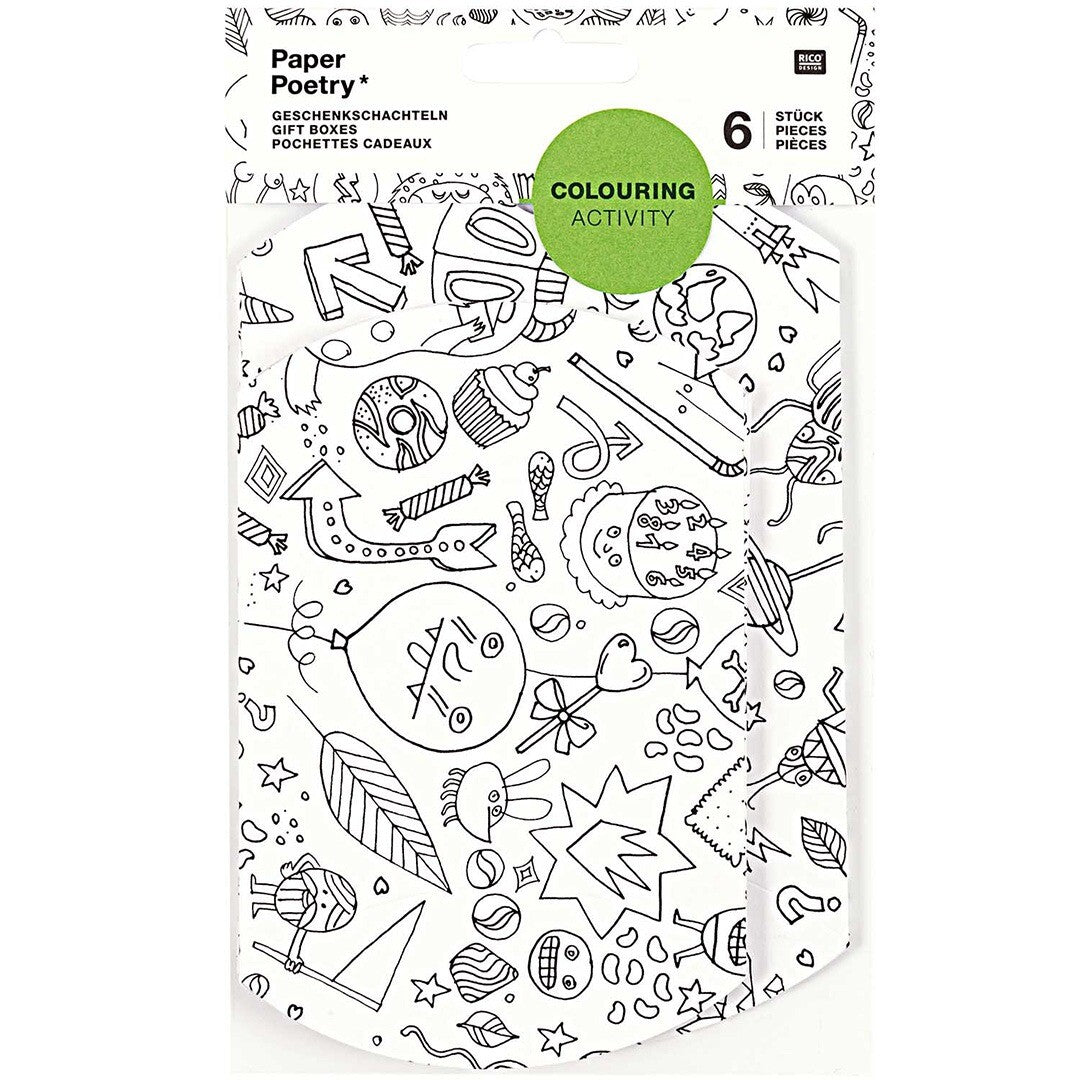 geschenkdoosjes inkleuren - 6 st | 99001.64.65 | 0