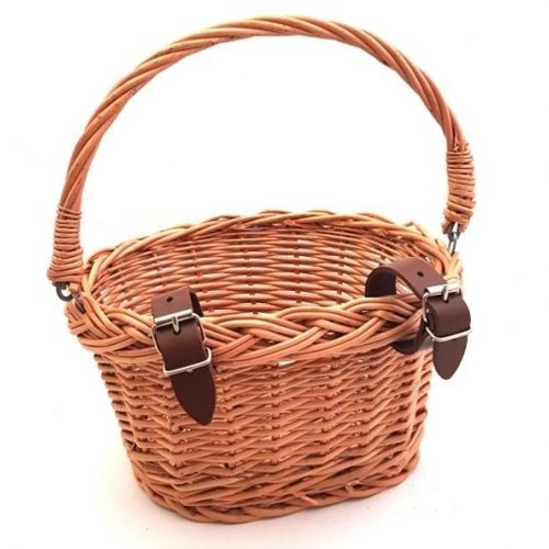 gevlochten kinderfietsmandje   | HO1023 | 2