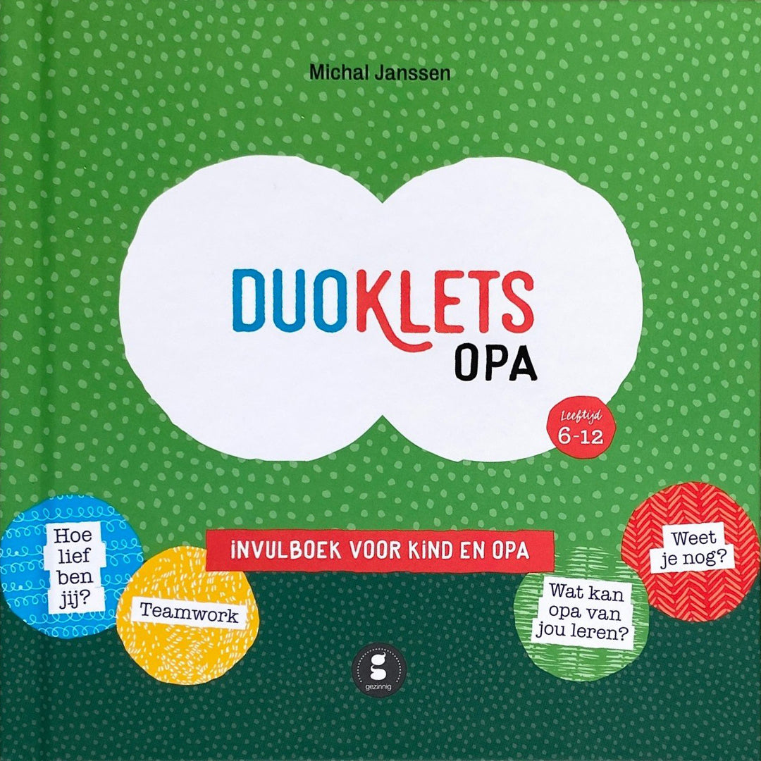 gezinnig invulboek duoklets opa | 6135d | 0