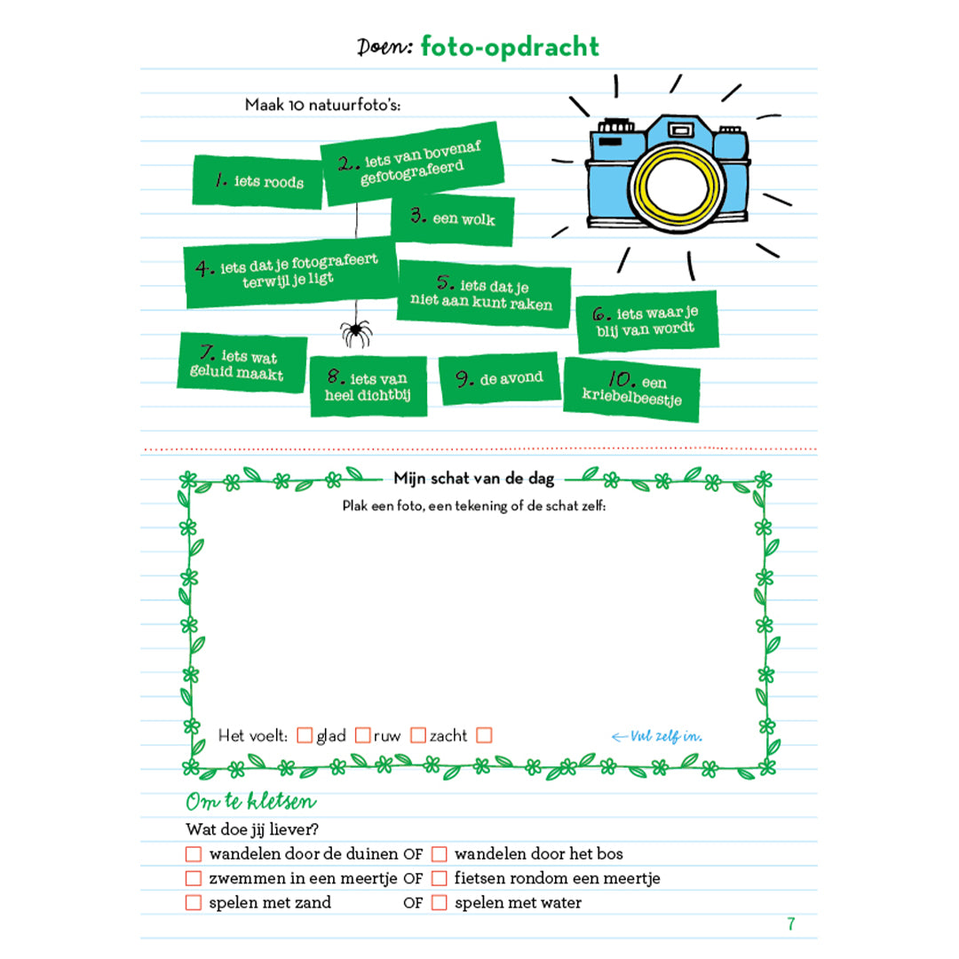 gezinnig invulboek natuurklets | 6144a | 2