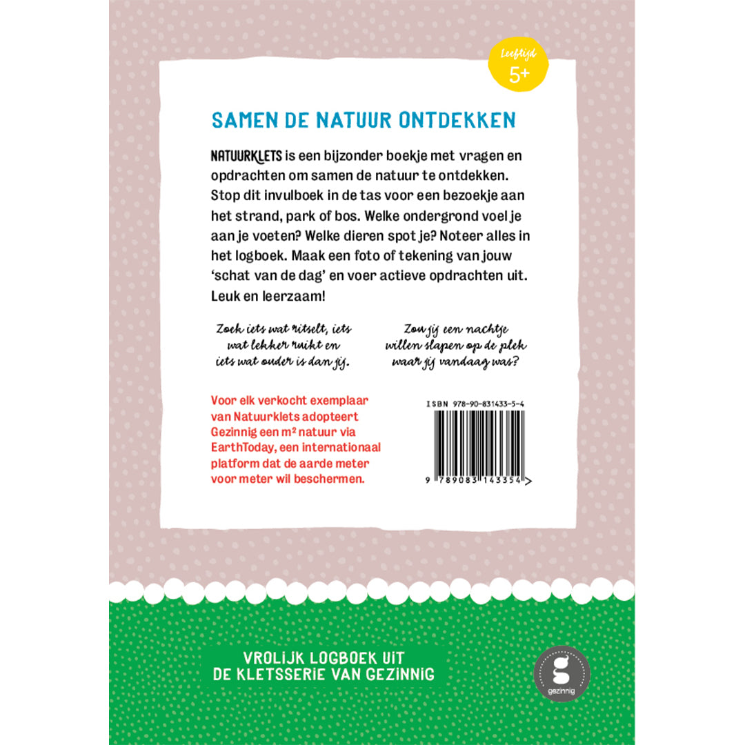gezinnig invulboek natuurklets | 6144a | 5