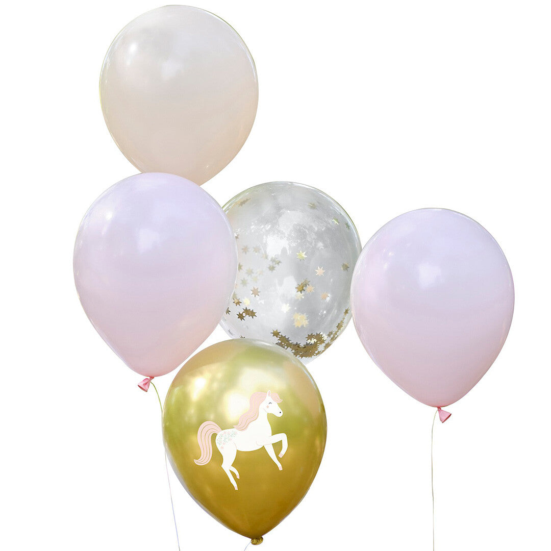 ginger ray ballonnen prinsessen - 5st | PC-112 | 0