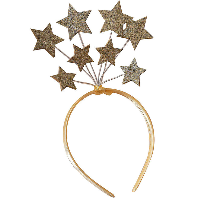 ginger ray diadeem sterren - goud | FD-122 | 0
