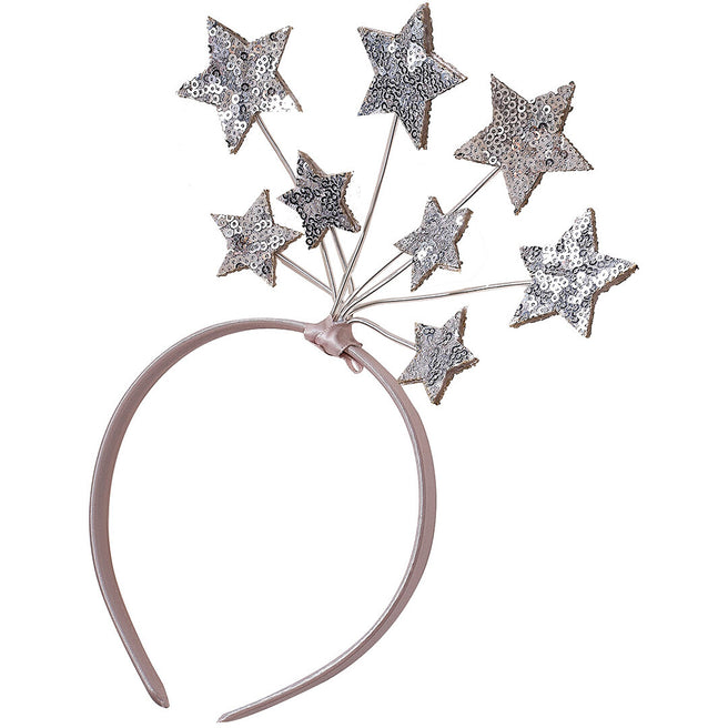 ginger ray diadeem sterren - zilver | FD-119 | 0