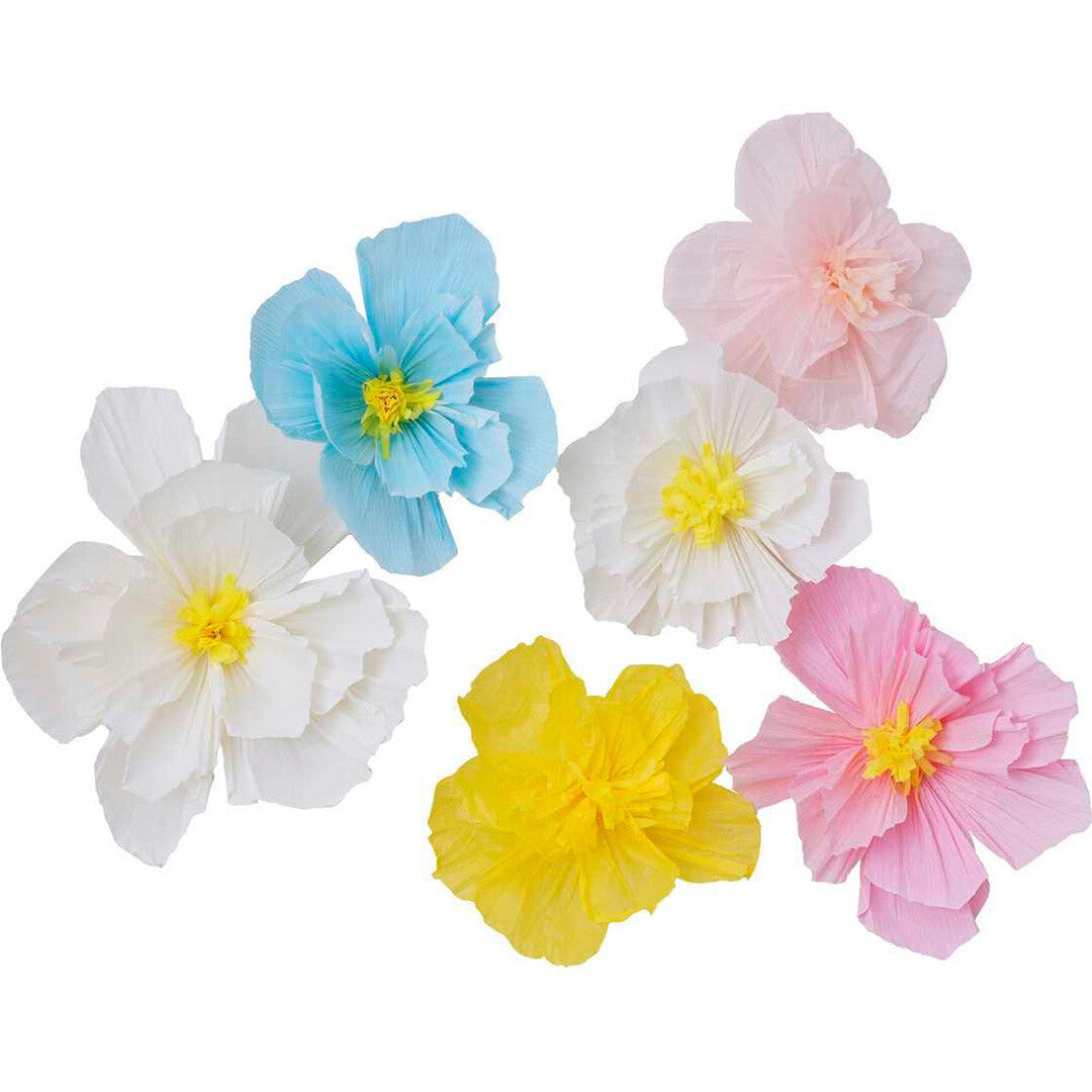 ginger ray feestversiering spring flowers - 6st | SP-623 | 0