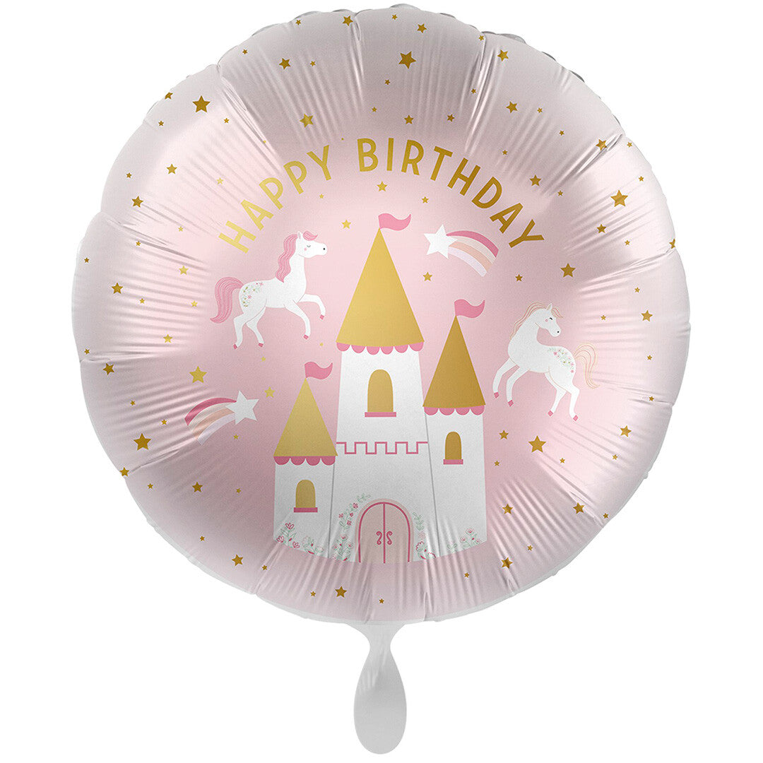 ginger ray folieballon happy birthday - prinsessen | PC-130 | 0