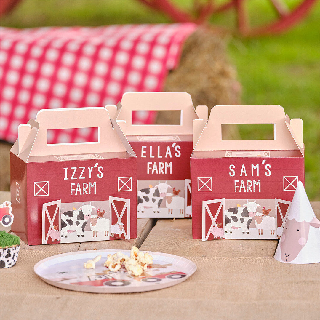 ginger ray geschenkdoosjes boerderij - 5st | FA-108 | 1