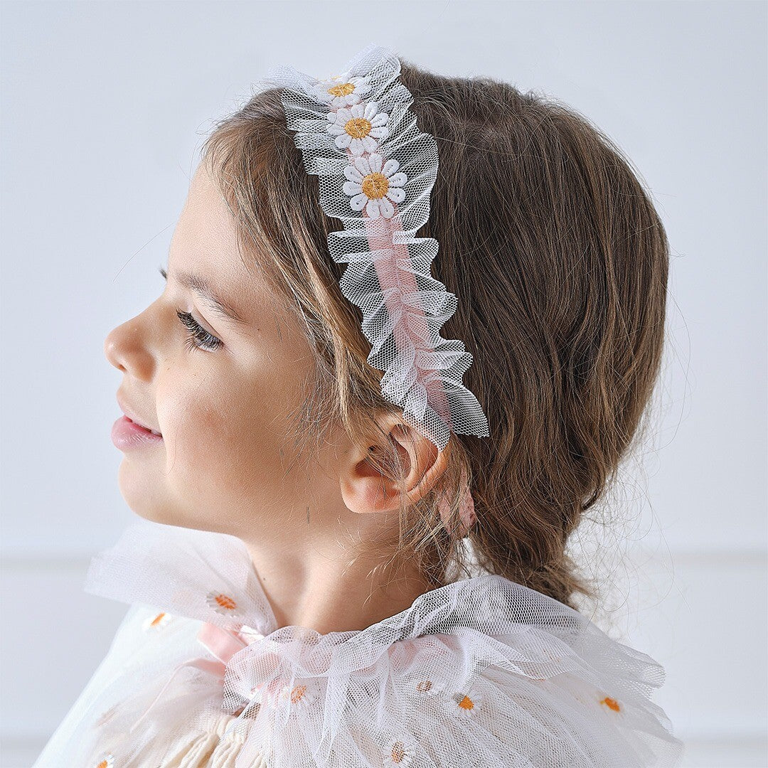 ginger ray haarband madeliefjes | FD-253 | 1