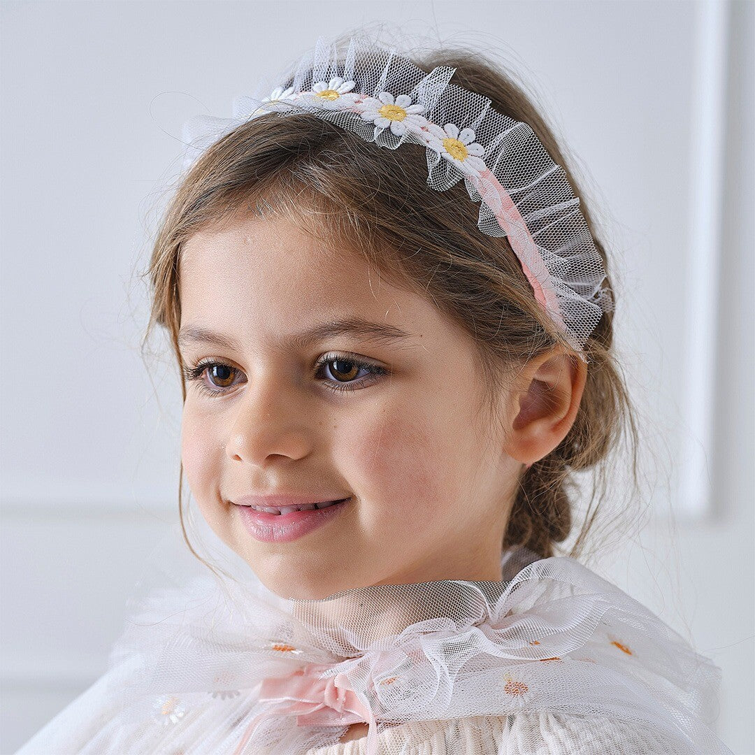 ginger ray haarband madeliefjes | FD-253 | 2