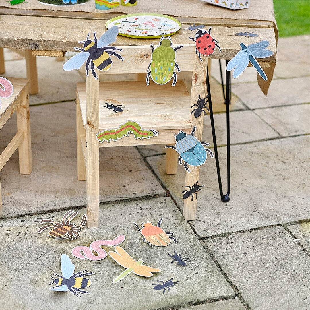 ginger ray muurdecoratie insecten - 30st | BUG-108 | 1