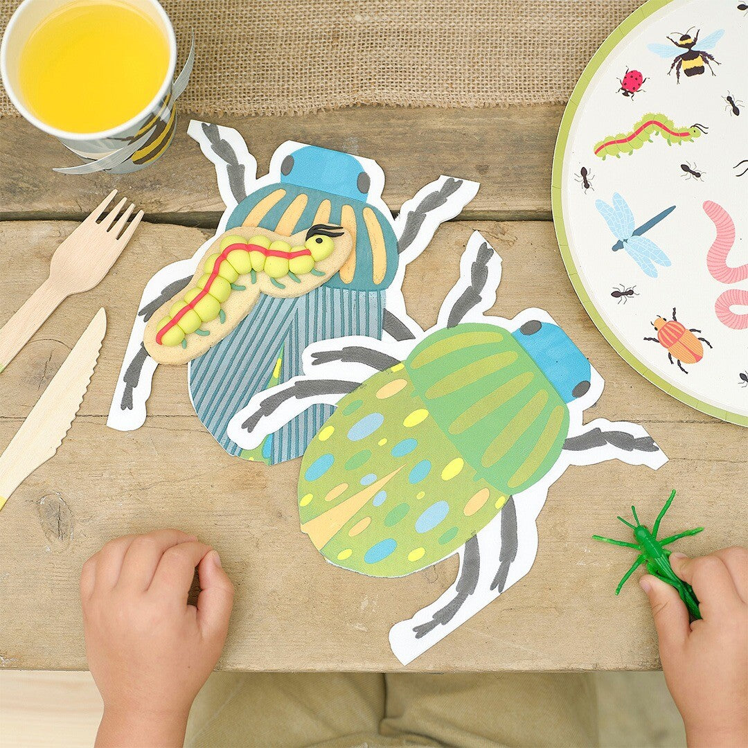 ginger ray servetten insecten - 16st | BUG-104 | 1
