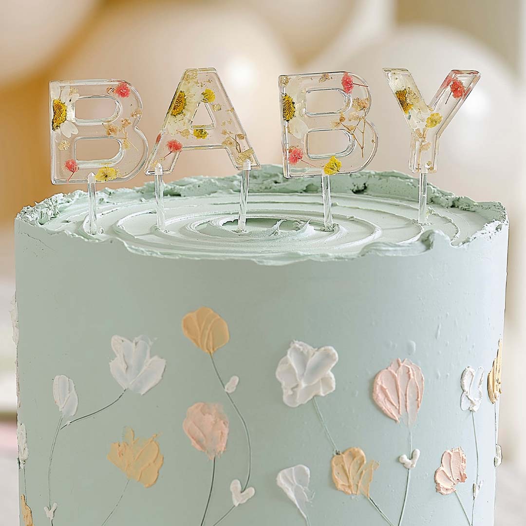 ginger ray taartversiering babyshower | FLB-105 | 1