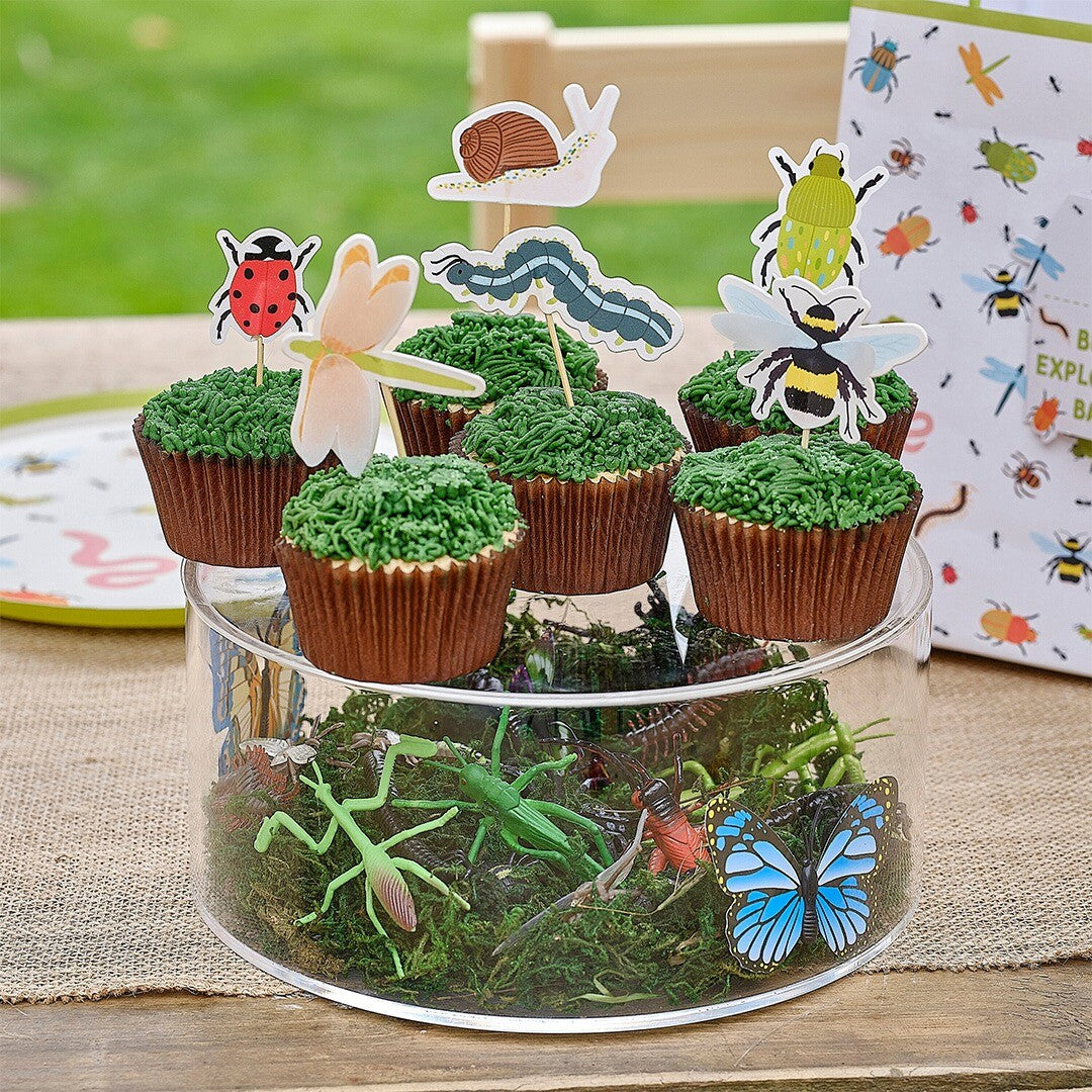 ginger ray taartversiering insecten - 12st | BUG-111 | 1