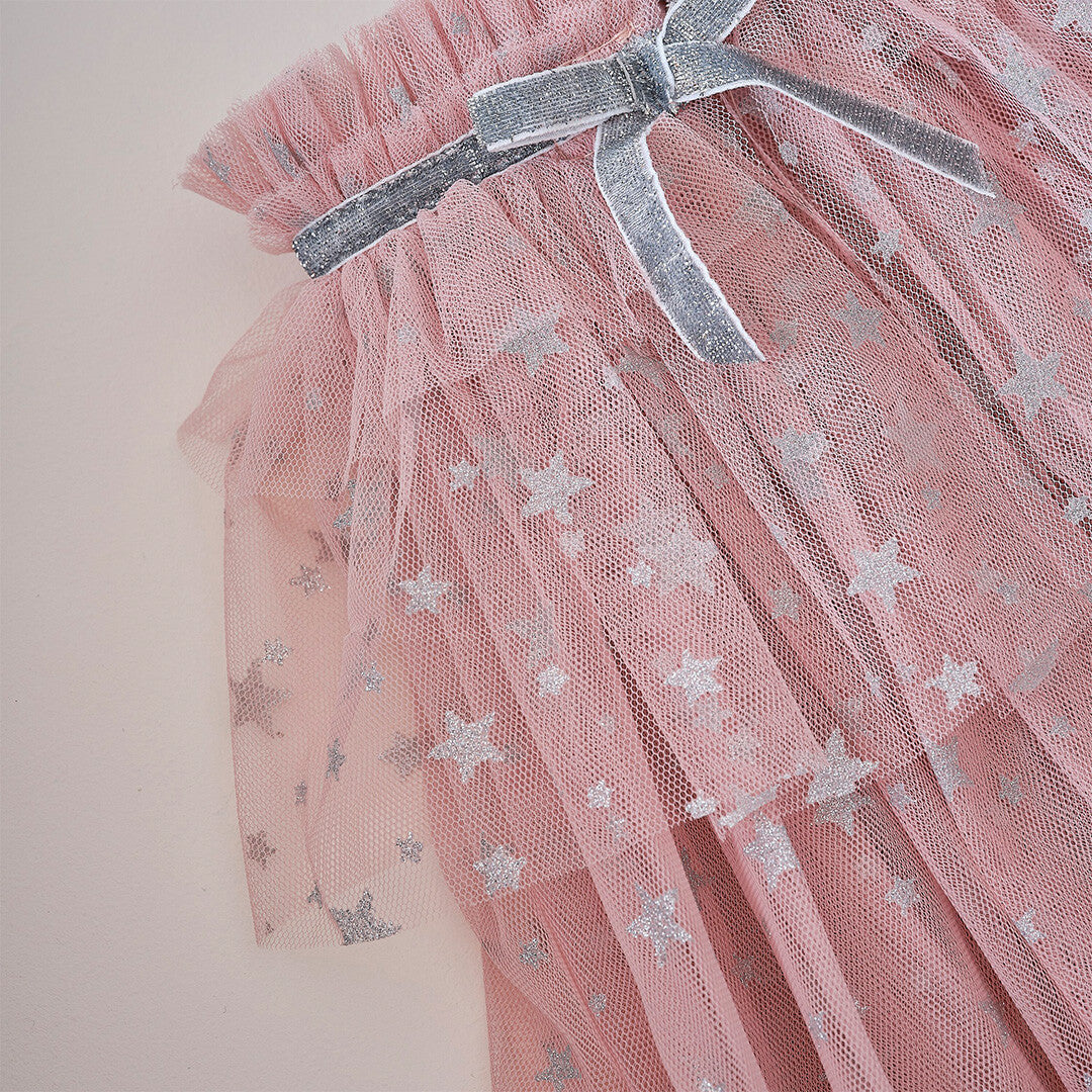 ginger ray verkleedcape sparkle - roze | FD-105 | 2