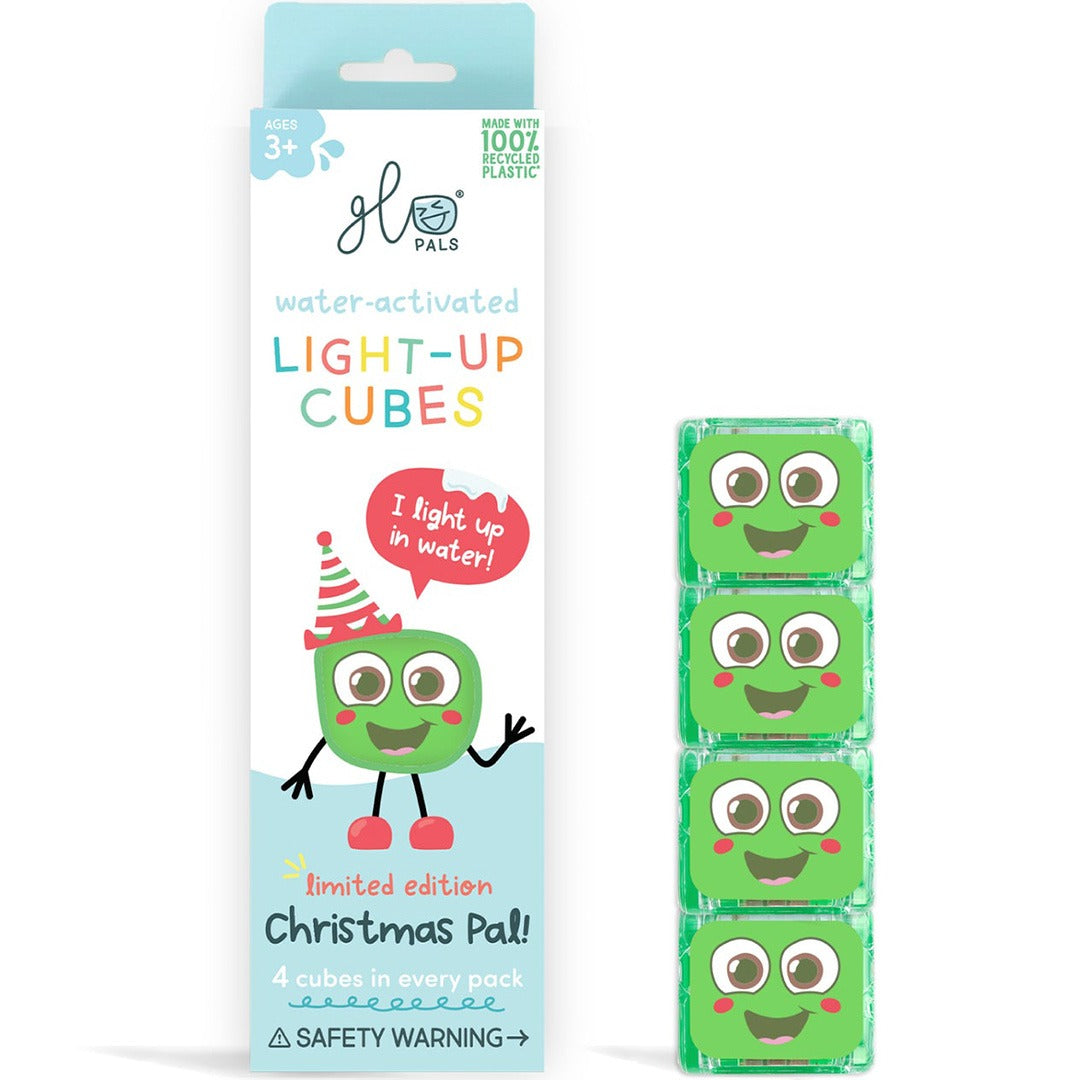 glo pals lichtblokjes - christmas - 4st | GP-FIN-4PK-XMAS | 0