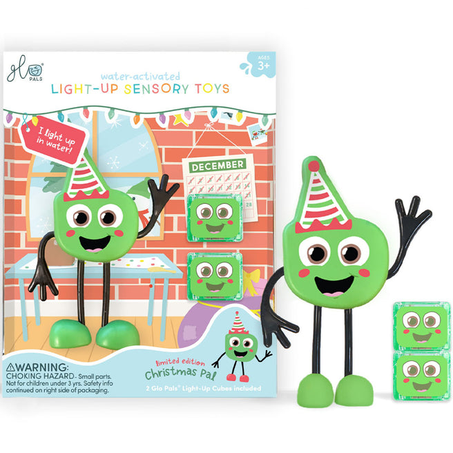 glo pals lichtgevend badspeelgoed - christmas | GP-FIN-CHAR-XMAS | 0