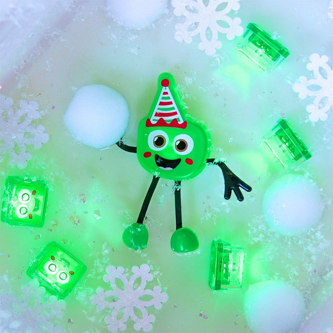 glo pals lichtgevend badspeelgoed - christmas | GP-FIN-CHAR-XMAS | 1