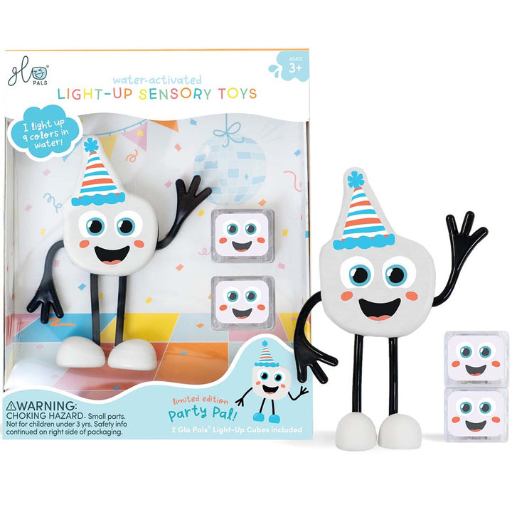 glo pals lichtgevend badspeelgoed - party pal | GP-FIN-CHAR-PPAL | 0