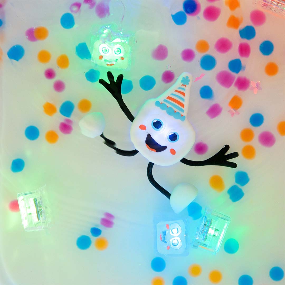 glo pals lichtgevend badspeelgoed - party pal | GP-FIN-CHAR-PPAL | 1