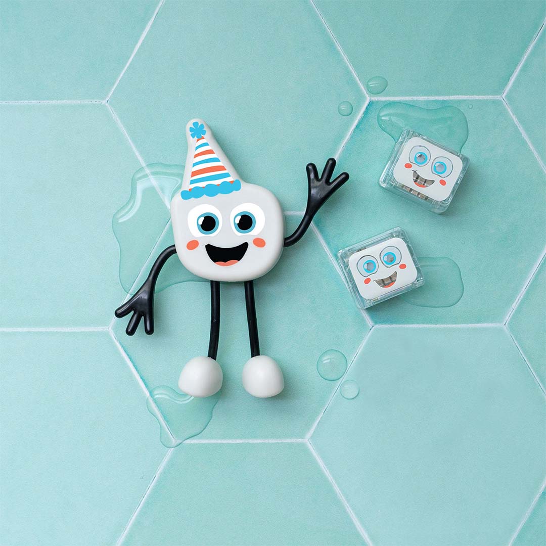 glo pals lichtgevend badspeelgoed - party pal | GP-FIN-CHAR-PPAL | 5