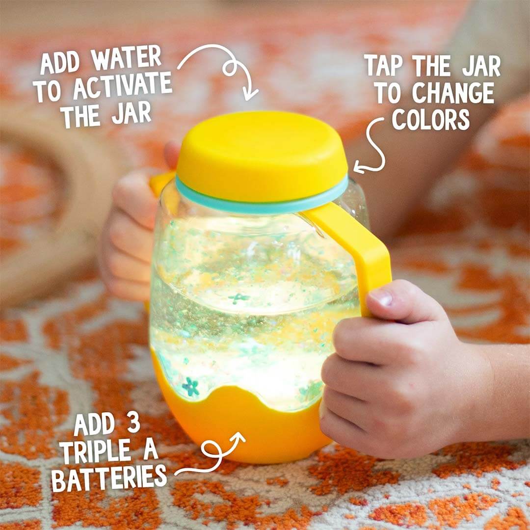 glo pals sensorische speelbeker - honey bee | GPJARYELLOW | 3
