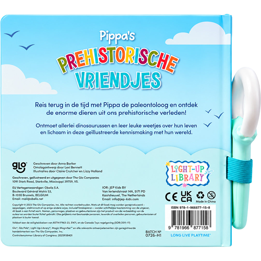 glo pals lichtboek pippa's prehistorische vriendjes | GPBKDINO-Book | 4