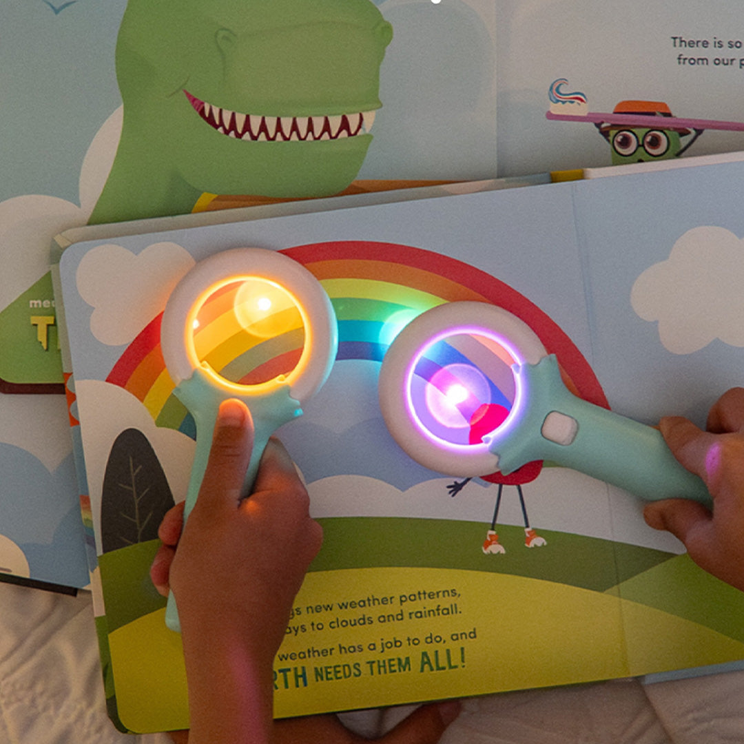 glo pals lichtboek pippa's prehistorische vriendjes | GPBKDINO-Book | 3