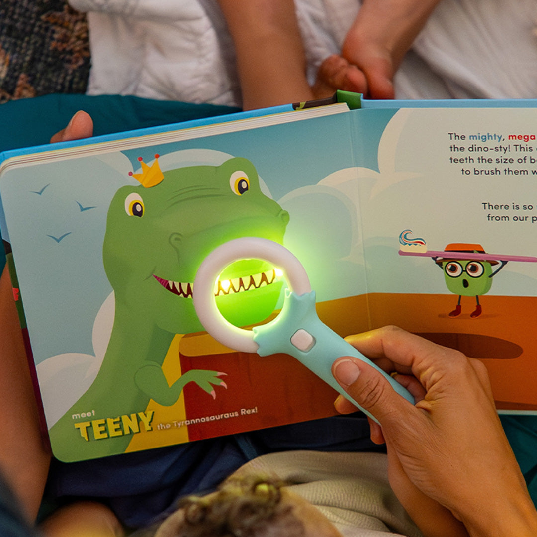glo pals lichtboek pippa's prehistorische vriendjes | GPBKDINO-Book | 2