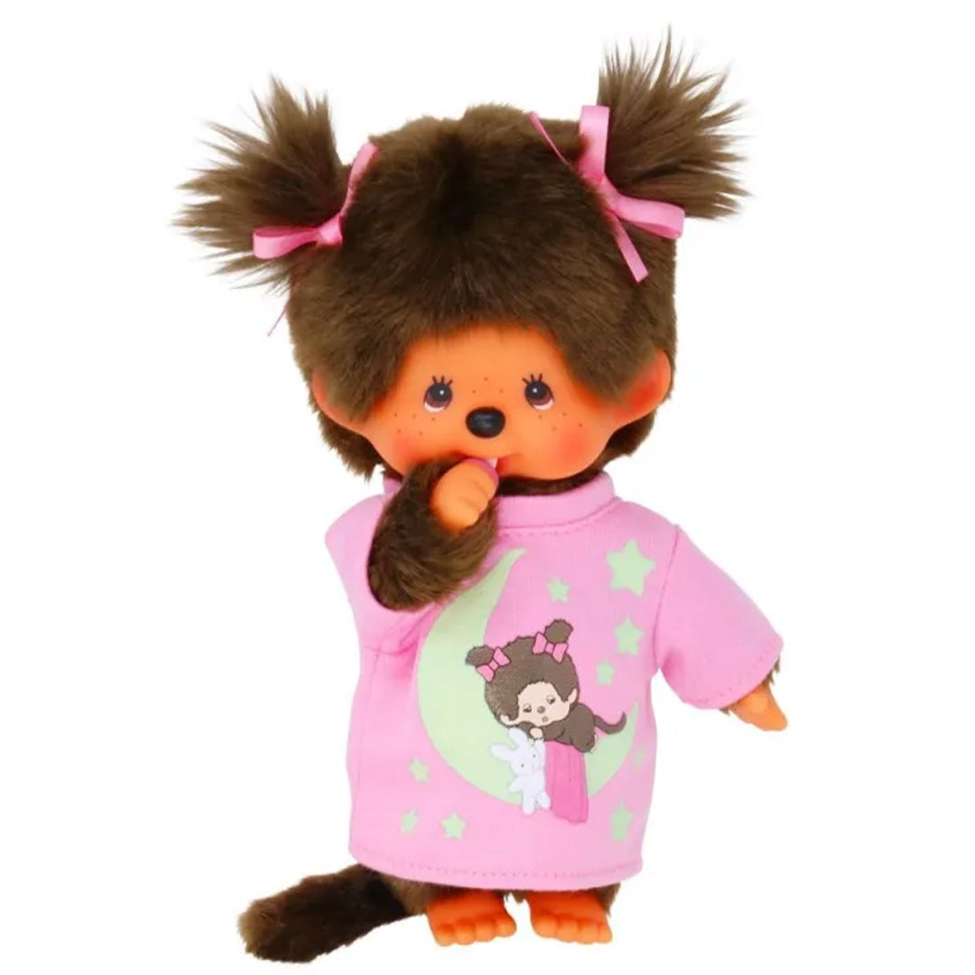monchhichi pop meisje - glow in the dark - 20 cm | MI223732 | 4