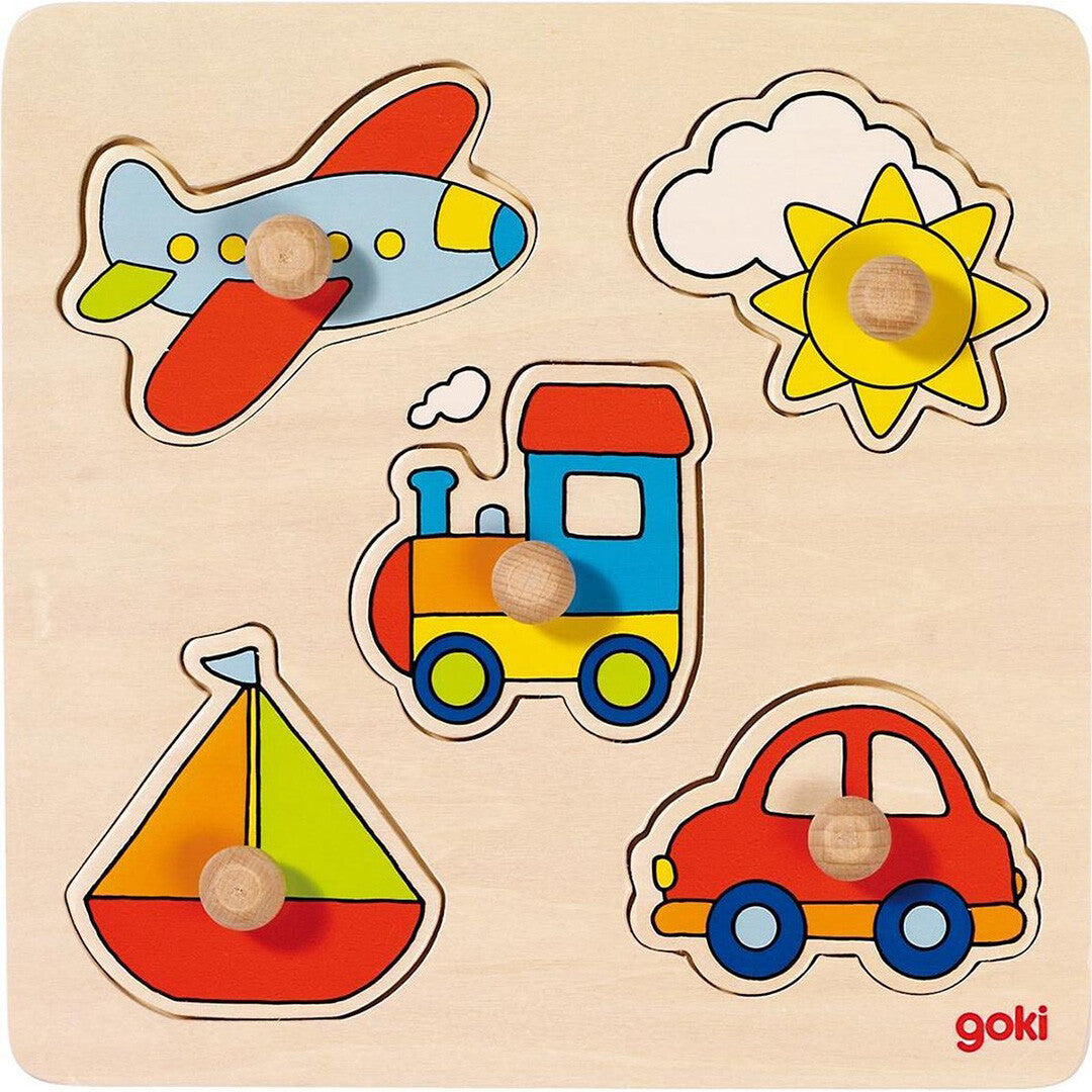 goki knoppuzzel mijn reis - 5st | GK57547 | 0