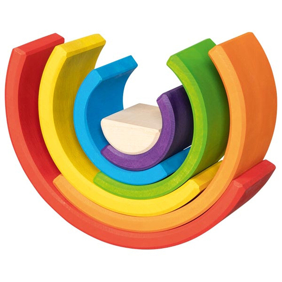 goki stapeltoren regenboog - 7 bogen | GK58479 | 1