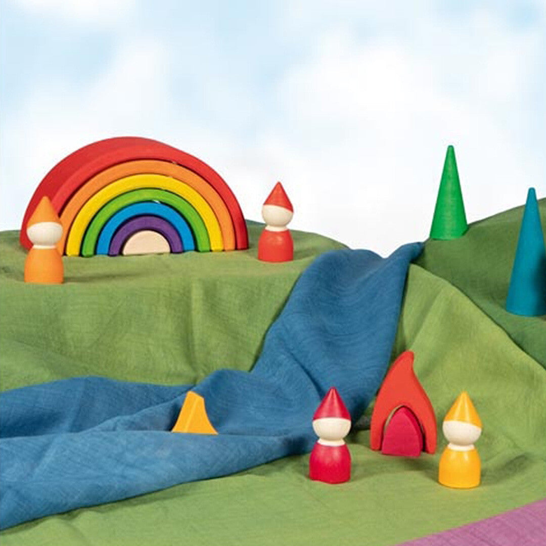 goki stapeltoren regenboog - 7 bogen | GK58479 | 2