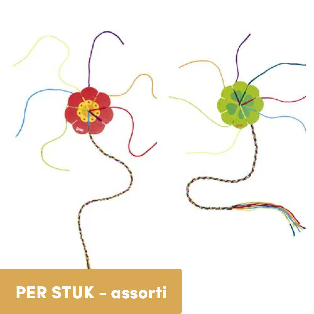 goki scoubidou rijgwerkje - assorti | GK58616 | 0