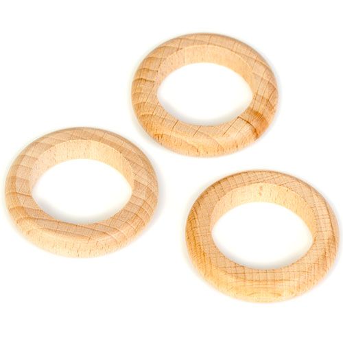grapat ringen naturel - 4.5 cm (3st) | 17-174 | 0