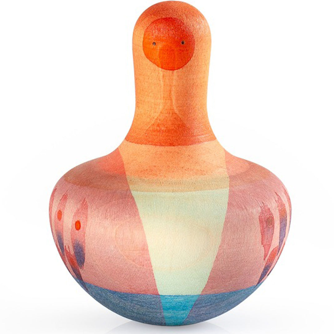 grapat tuimelaar en tol vogel oranje | 25-273 | 0