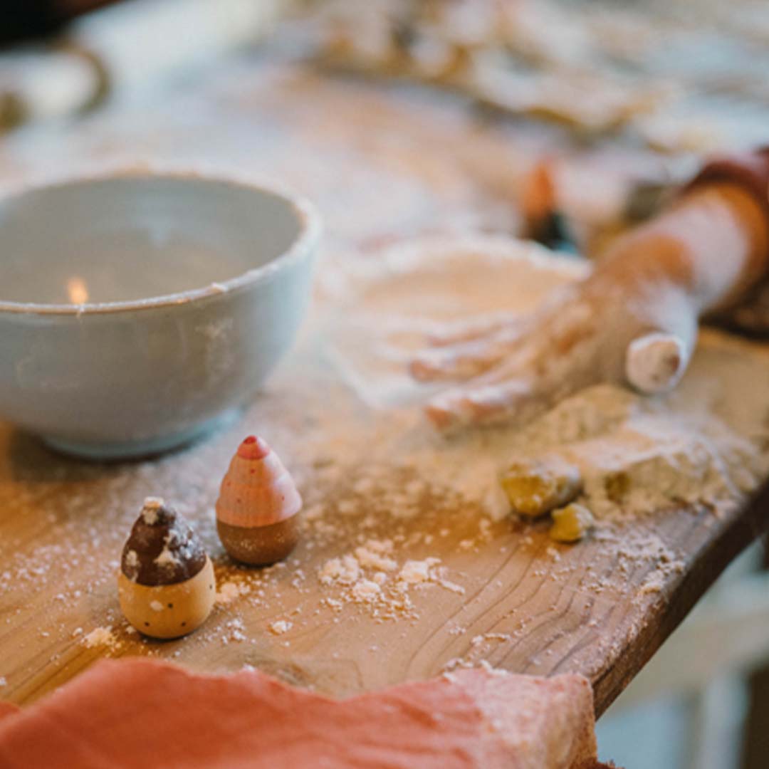 grapat houten bakwaren - 12st | 26-288 | 4