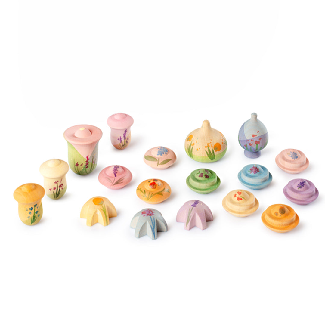 grapat houten bloemenweide - 18st | 26-285 | 0