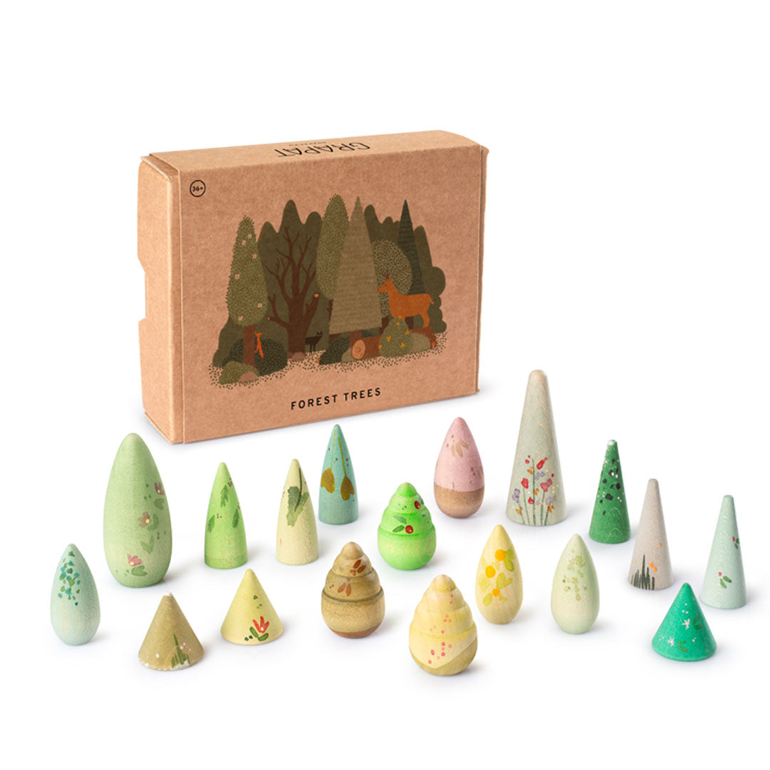 grapat houten bomen - 18st | 26-283 | 1