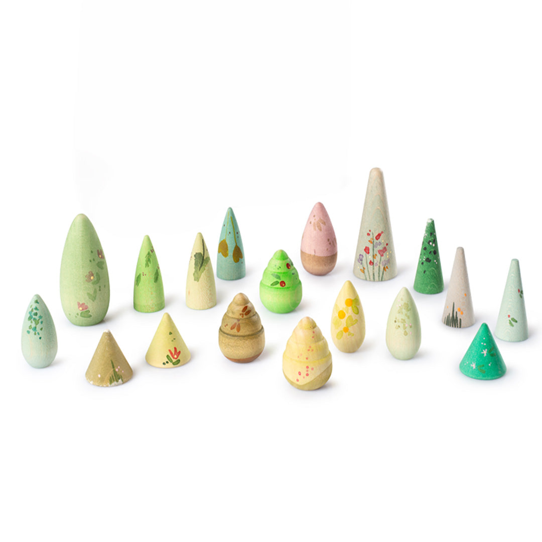 grapat houten bomen - 18st | 26-283 | 11