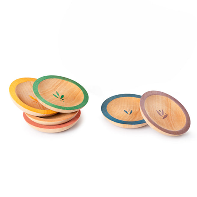 grapat houten borden - 6st | 26-289 | -