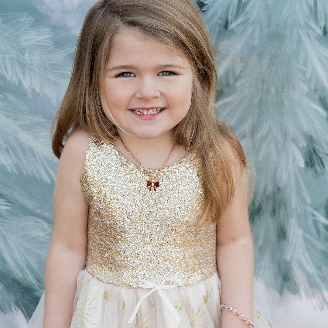 great pretenders feestjurk golden glam - 2-4 jaar | 30053 | 2