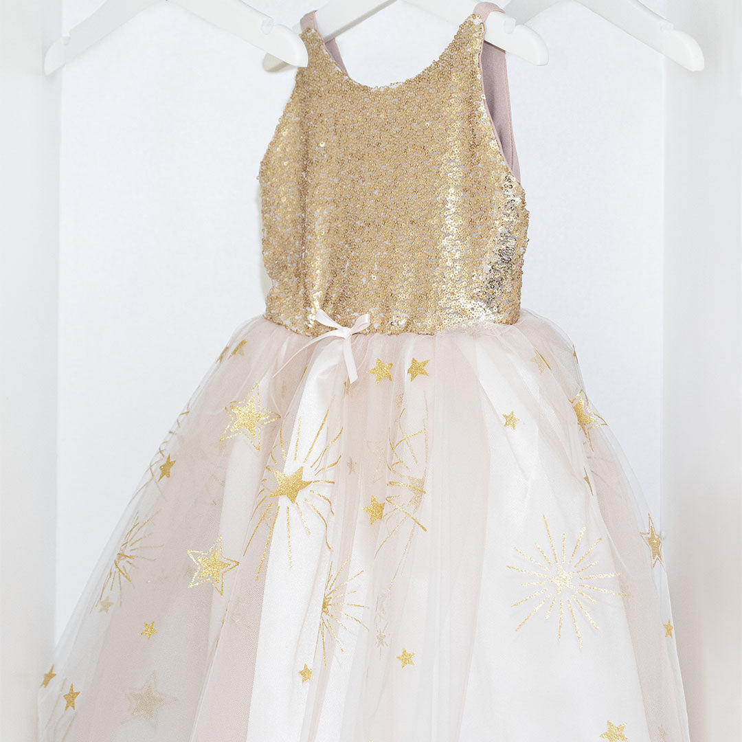 great pretenders feestjurk golden glam - 2-4 jaar | 30053 | 3